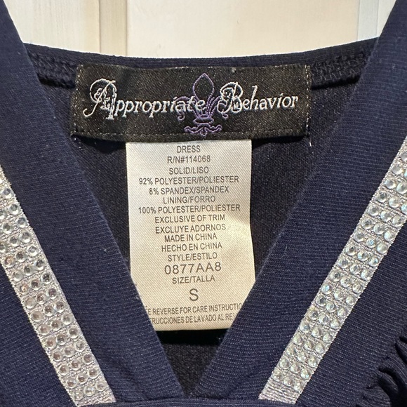 Appropriate Behavior Mini Evening/Prom/Wedding Guest Dress - Picture 3 of 5